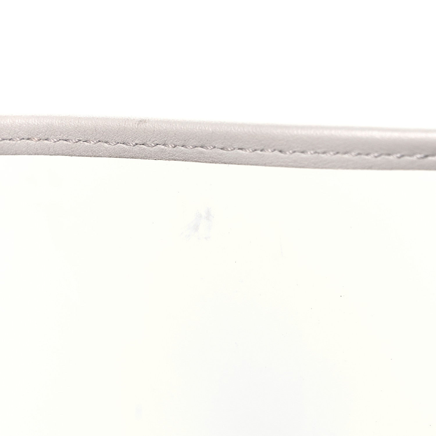 Chanel Lambskin Vinyl Large Naked Flap Silver 10 of 12