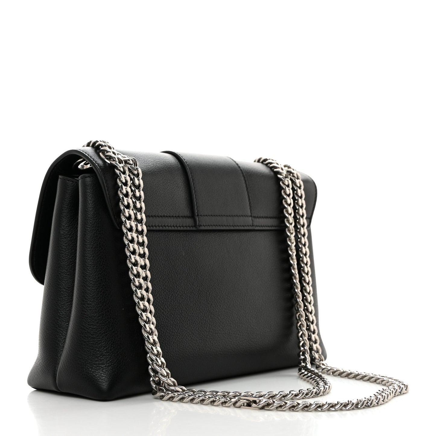 Supple Calfskin Medium Victoire Bag Black