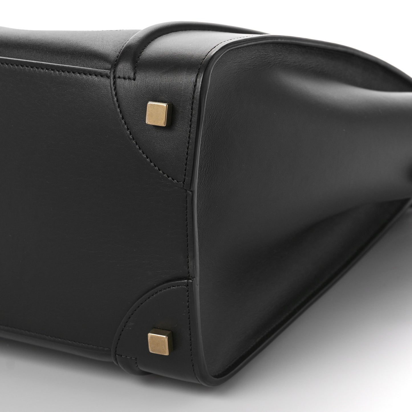 Smooth Calfskin Mini Luggage Black