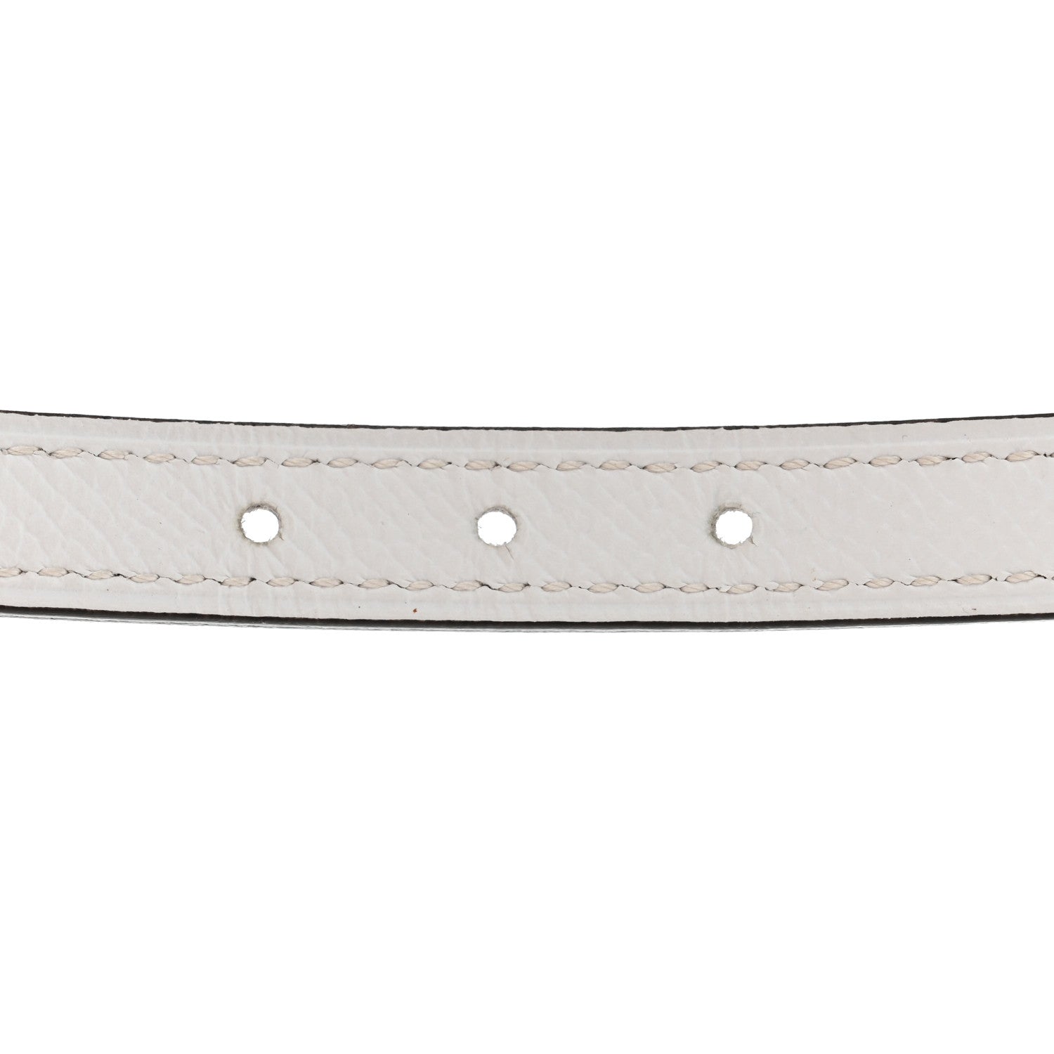Hermes Swift Epsom 13mm Gamma Belt 70 28 Gold White 4 of 9