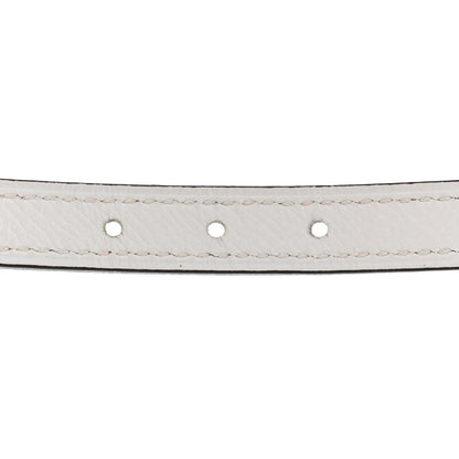 Hermes Swift Epsom 13mm Gamma Belt 70 28 Gold White 4 of 9