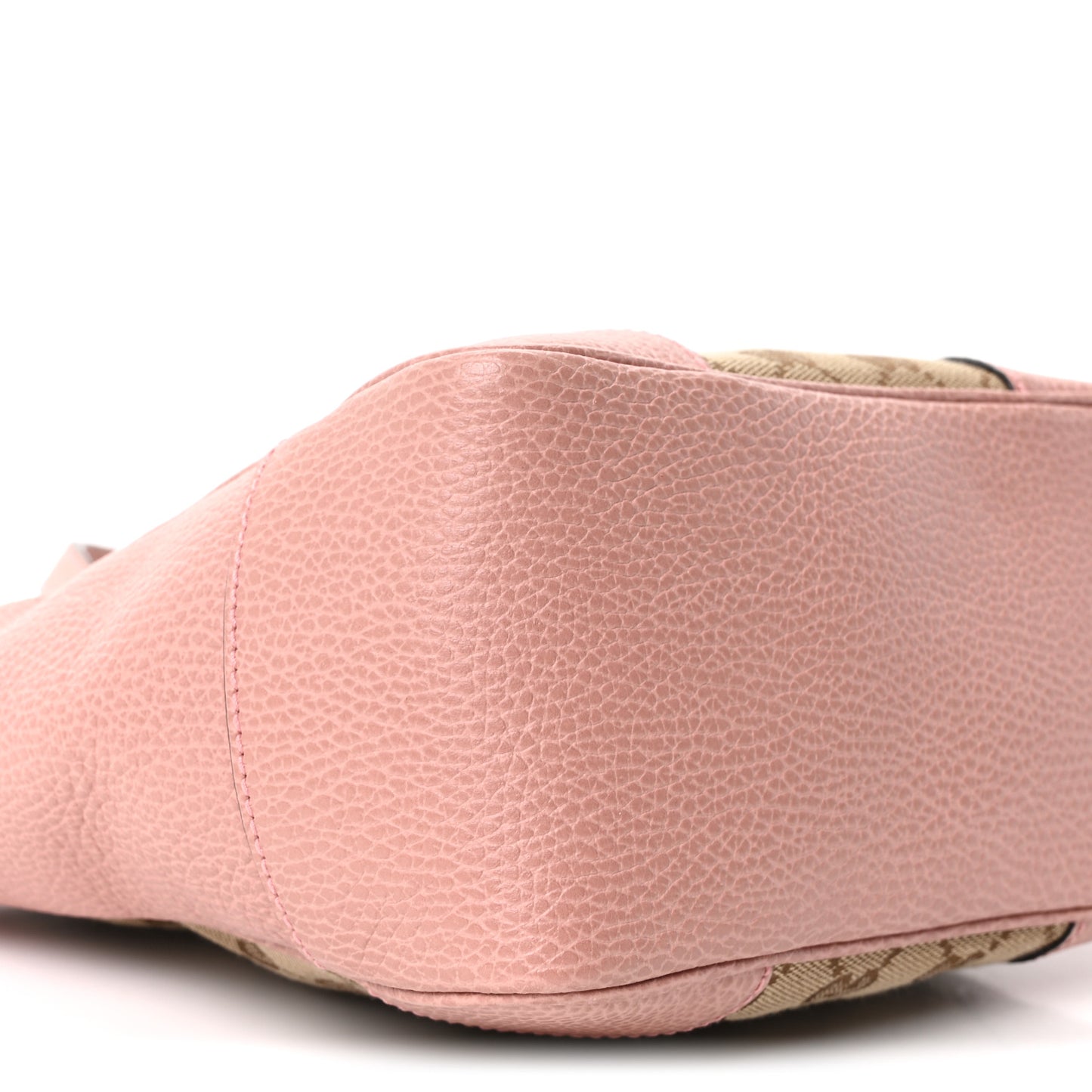 Monogram Small Bree Tote Beige Soft Pink