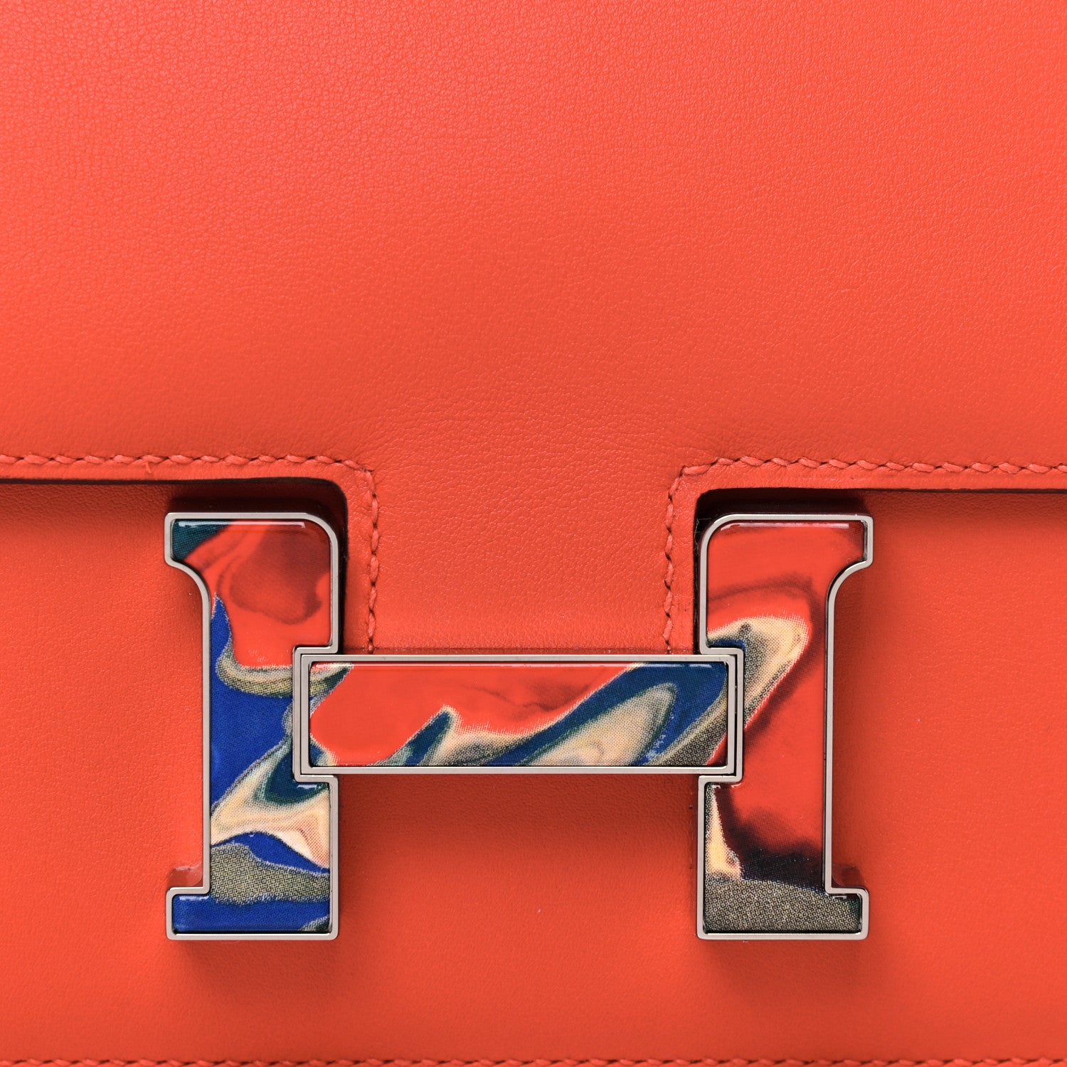Hermes Swift Marble Constance 18 Capucine 8 of 11