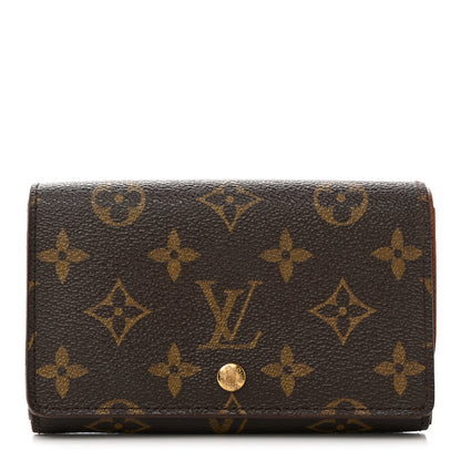 Louis Vuitton Monogram Porte-Monnaie Tresor Wallet 1 of 8