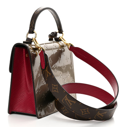 Louis Vuitton Vernis Epi Monogram Spring Street Champagne Metallise 3 of 11