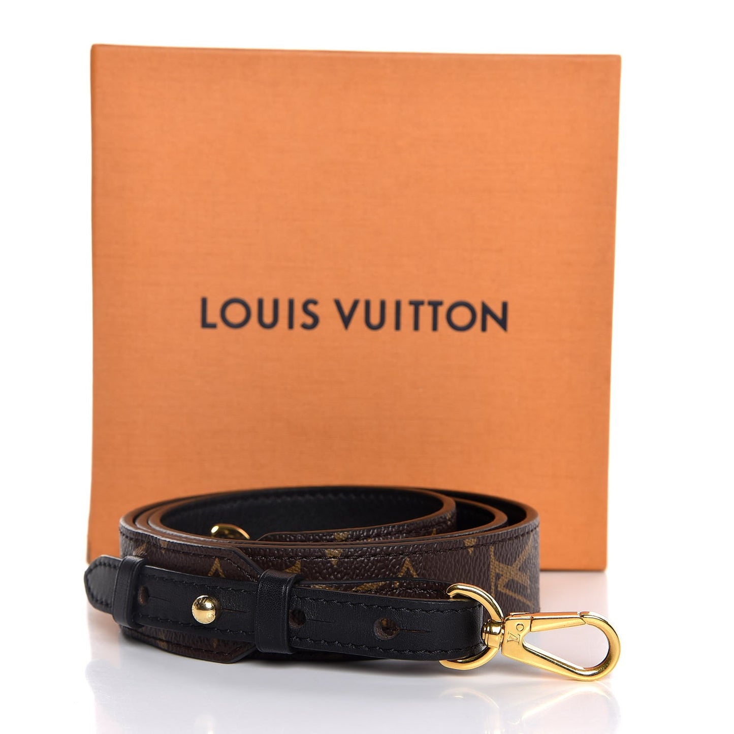 Monogram Bandouliere Shoulder Strap XL Black
