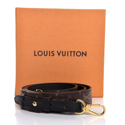 Louis Vuitton Monogram Bandouliere Shoulder Strap XL Black 5 of 5
