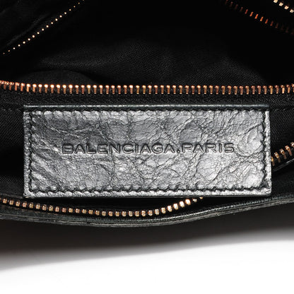Balenciaga Agneau Giant 12 Rose Gold Hardware Hip Black 6 of 12