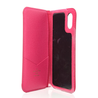 Louis Vuitton Monogram iPhone X Folio Case Rose Pop 3 of 4