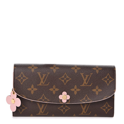 Louis Vuitton Monogram Bloom Flower Emilie Wallet 1 of 7
