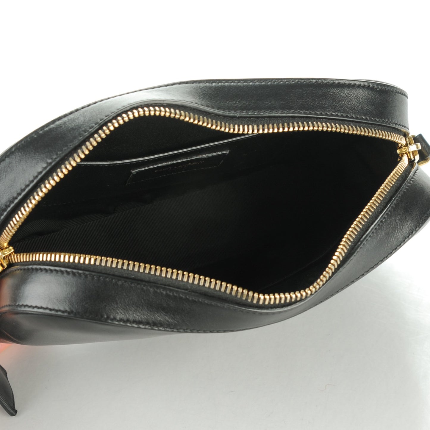 Calfskin Medium Classic Monogram Camera Bag Black