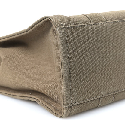 Marc Jacobs Cotton Canvas Medium The Traveler Tote Bag  Slate Green 10 of 11