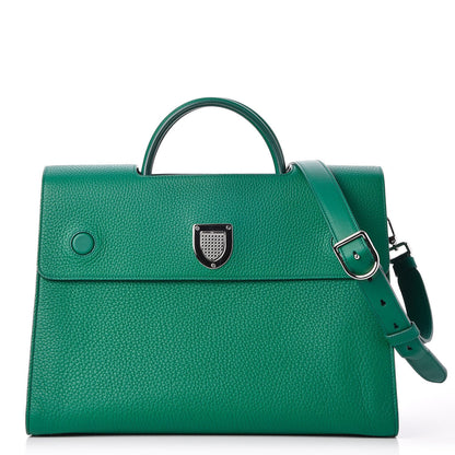 Christian Dior Bullcalf Large Diorever Flap Green 1 of 7