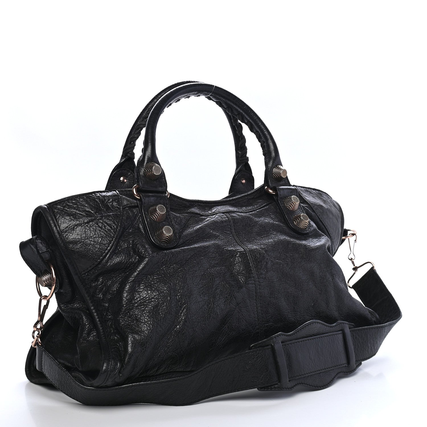 Balenciaga Agneau Giant 21 Rose Gold Hardware Part Time Black 2 of 8