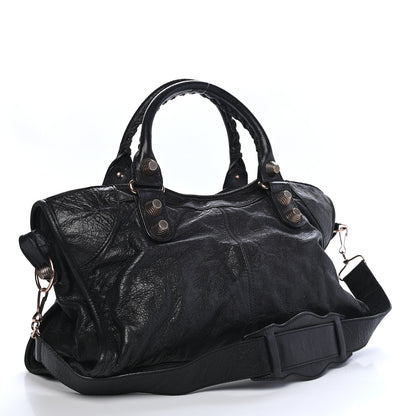 Balenciaga Agneau Giant 21 Rose Gold Hardware Part Time Black 2 of 8