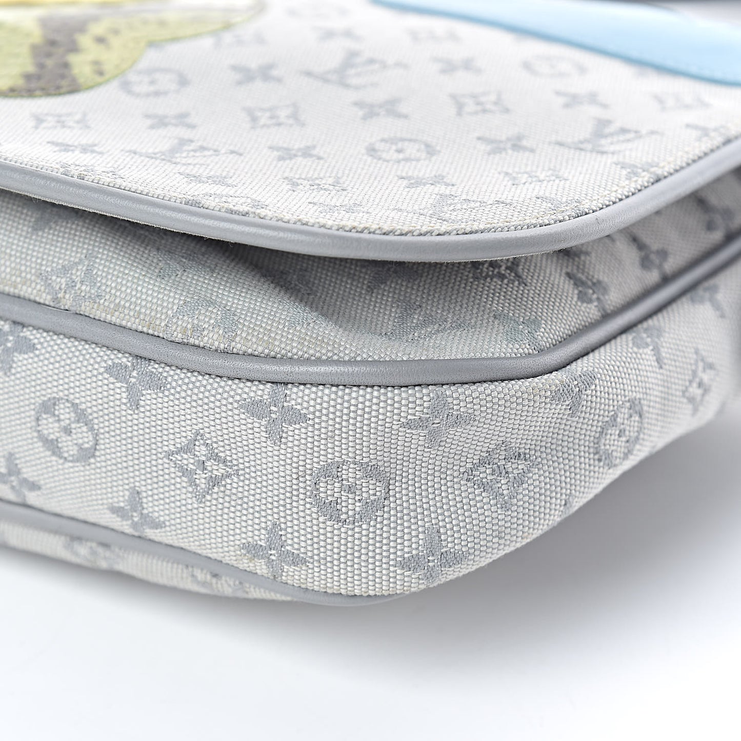 Mini Monogram Patchwork Conte De Fees Musette Grey