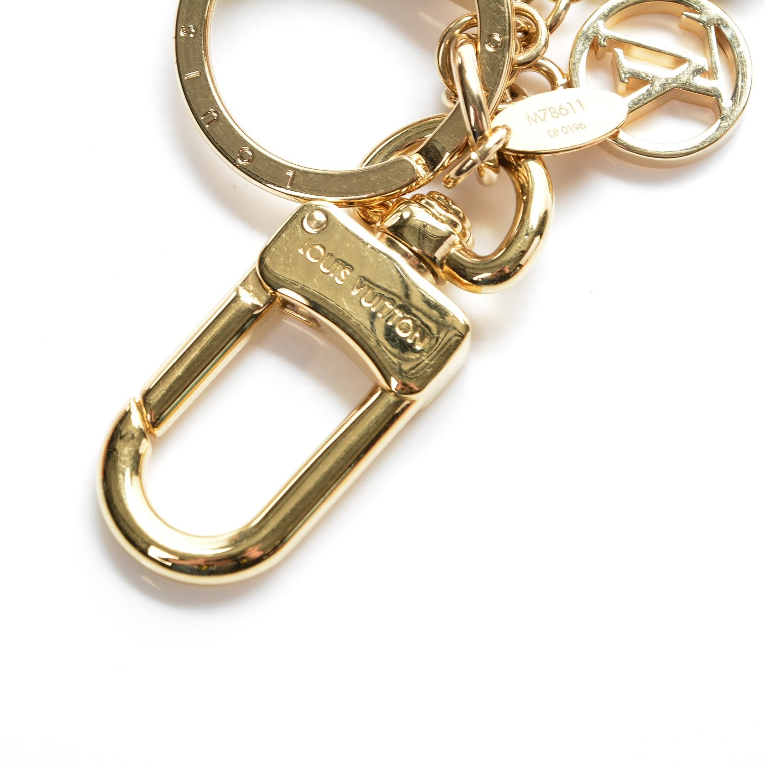 Louis Vuitton Stripes Flowers Bag Charm 3 of 5