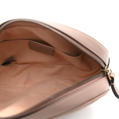 Gucci Calfskin Matelasse GG Marmont Belt Bag 75 30 Porcelain Rose 5 of 10