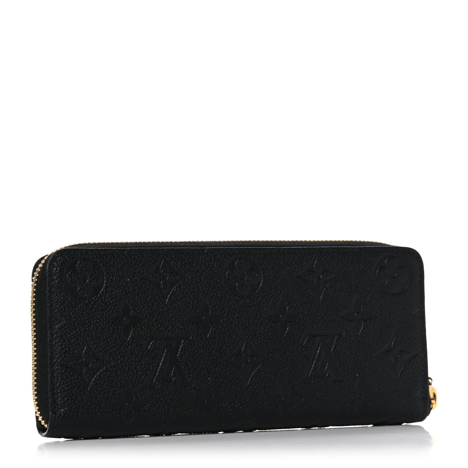 Louis Vuitton Empreinte Clemence Wallet Black 3 of 10