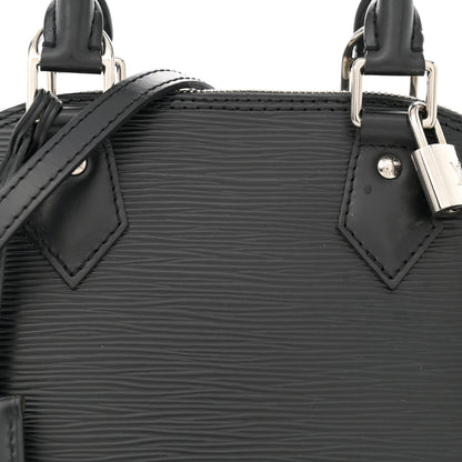 Louis Vuitton Epi Alma BB Black 7 of 13