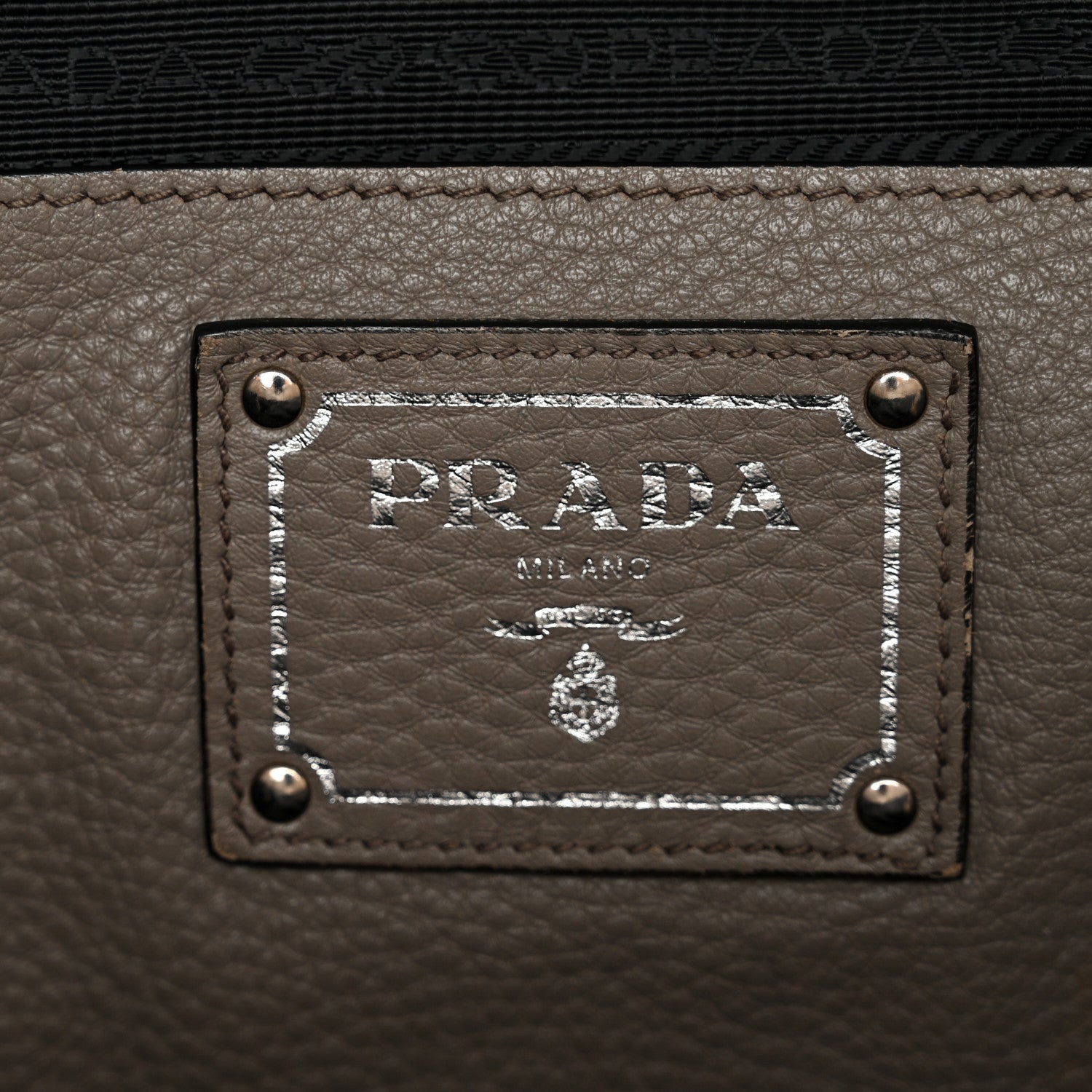 Prada Vitello Daino Shopping Tote Argilla 6 of 16