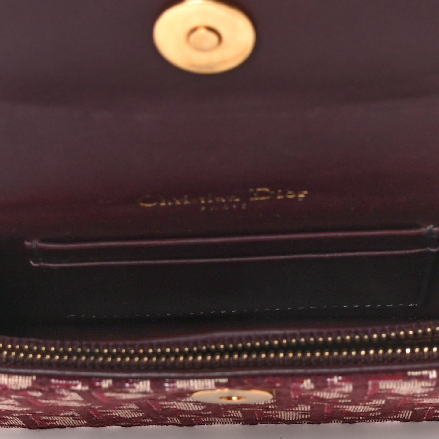 Oblique Saddle Belt Bag Bordeaux