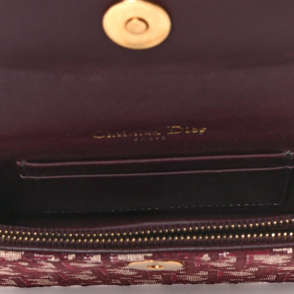 Christian Dior Oblique Saddle Belt Bag Bordeaux 4 of 7