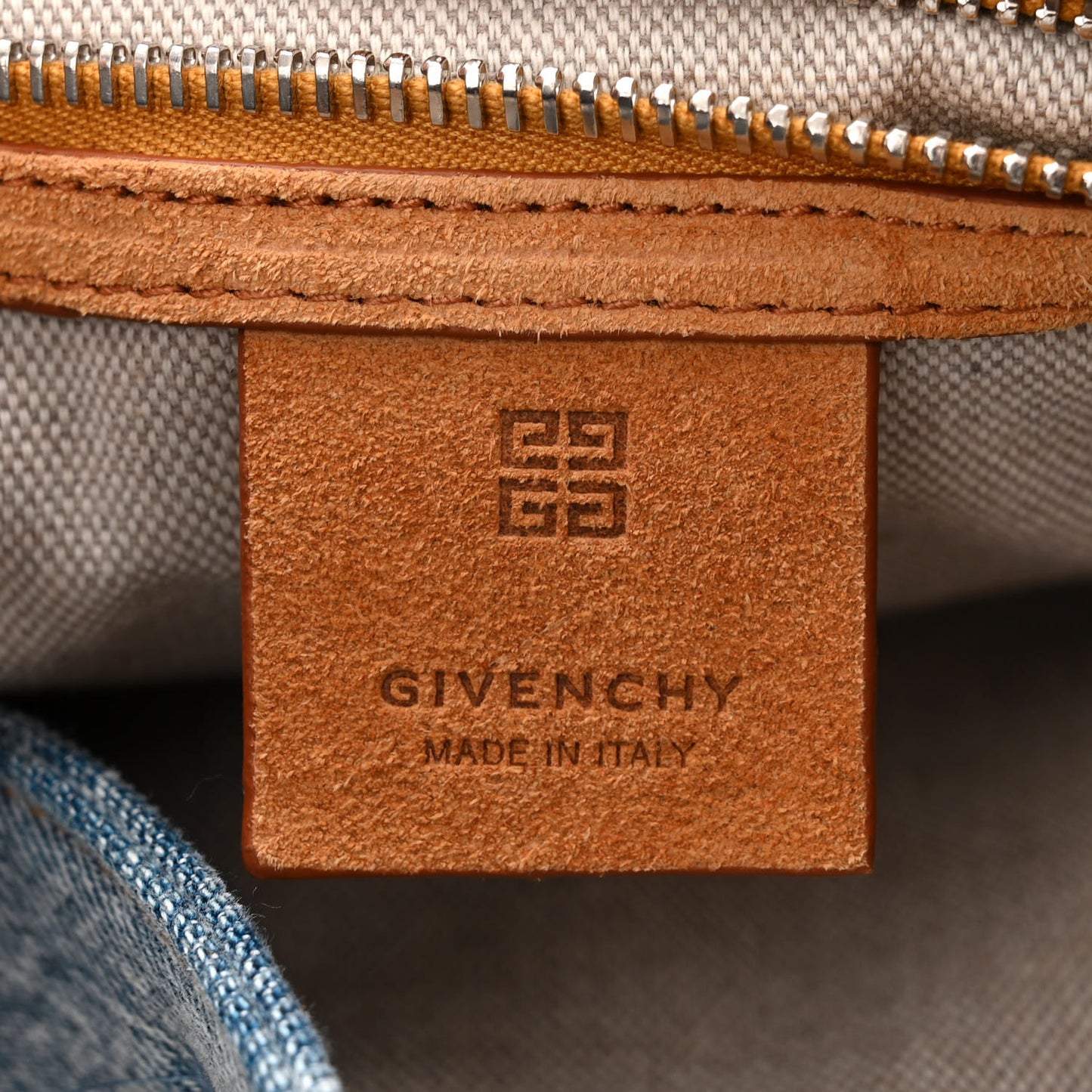 Boyfriend Denim Medium Voyou Bag Medium Blue