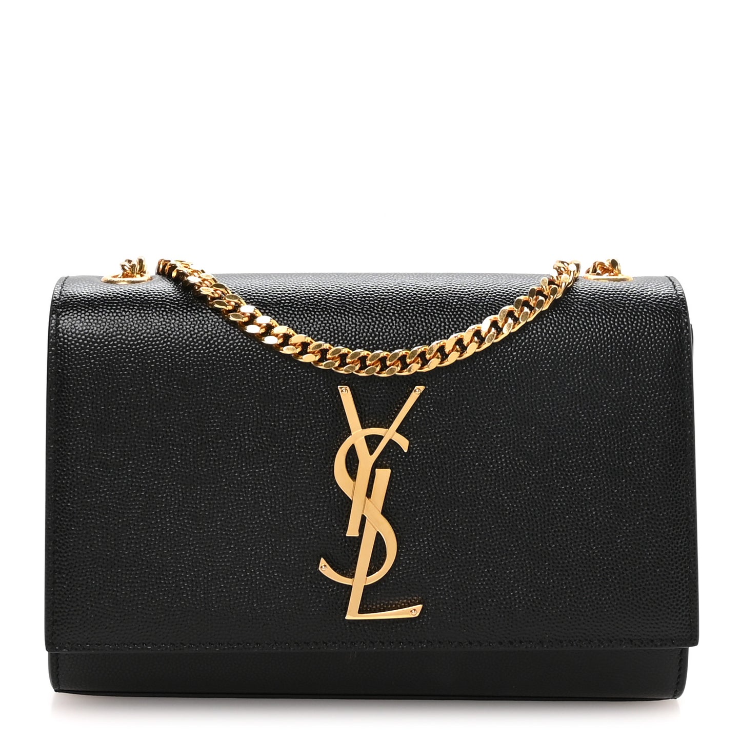 Grain De Poudre Small Monogram Kate Satchel Black