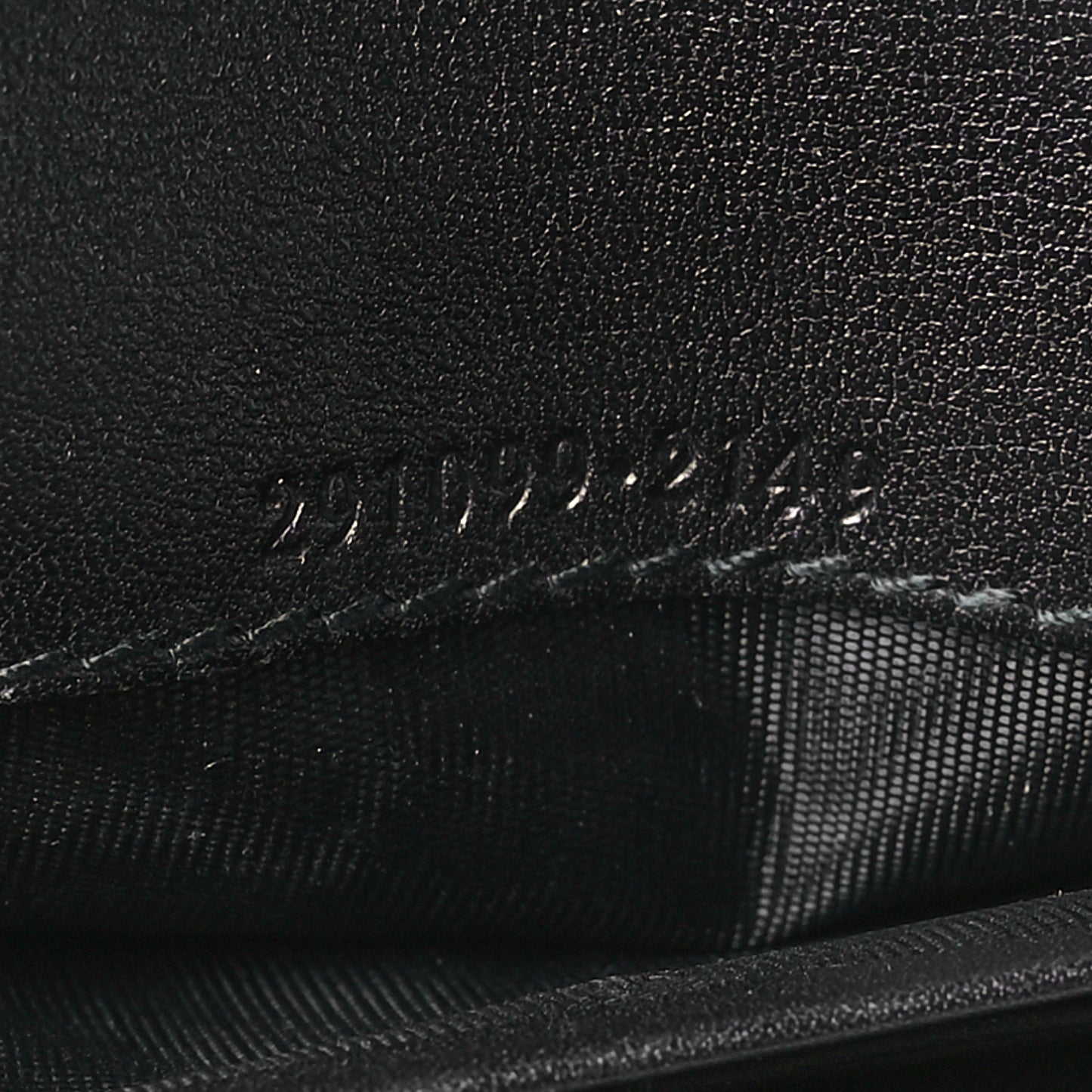 Soft Microguccissma Dice Continental Flap Wallet Black