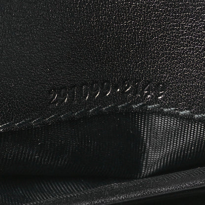 Gucci Soft Microguccissma Dice Continental Flap Wallet Black 6 of 7
