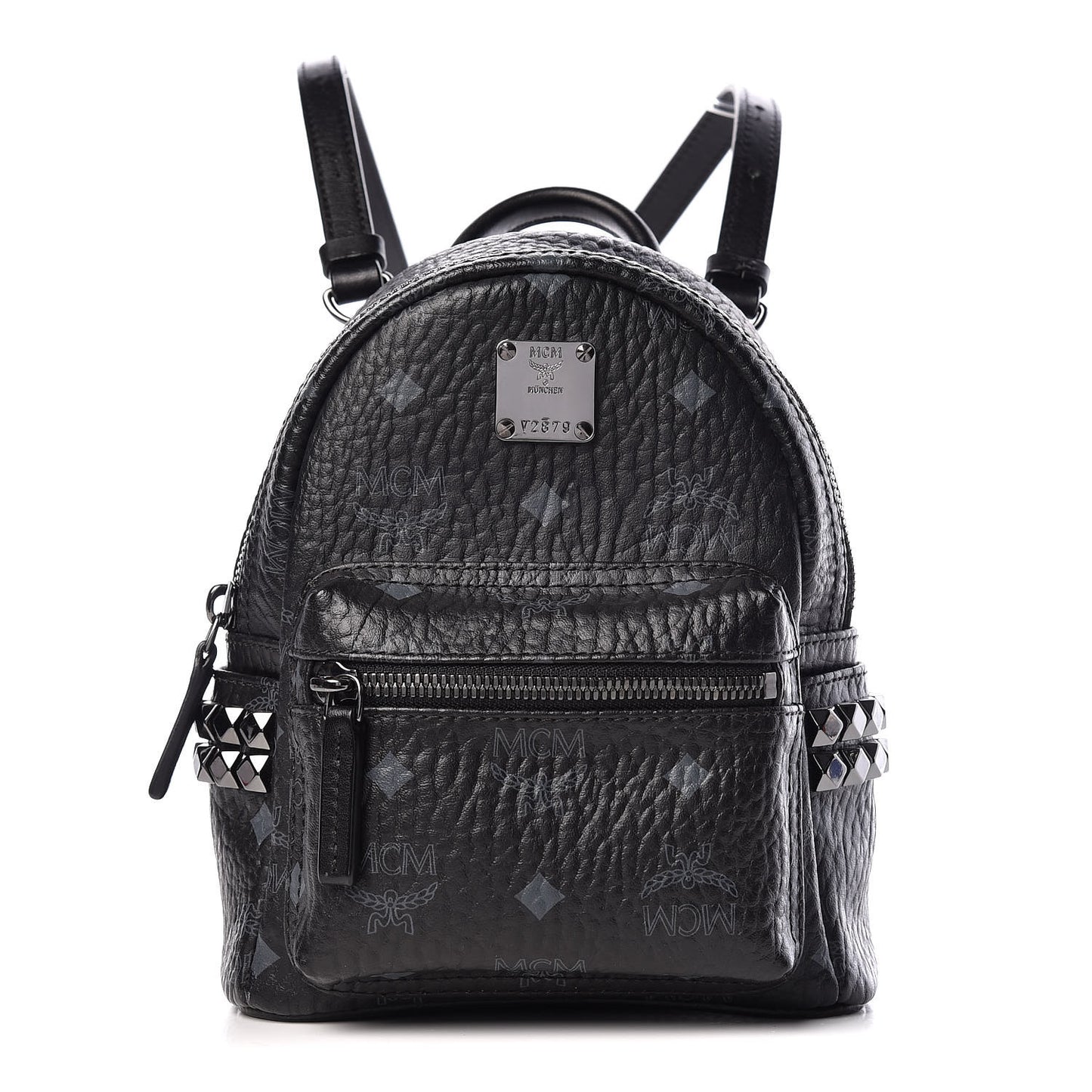 Visetos Studded X-Mini Bebe Boo Backpack Black