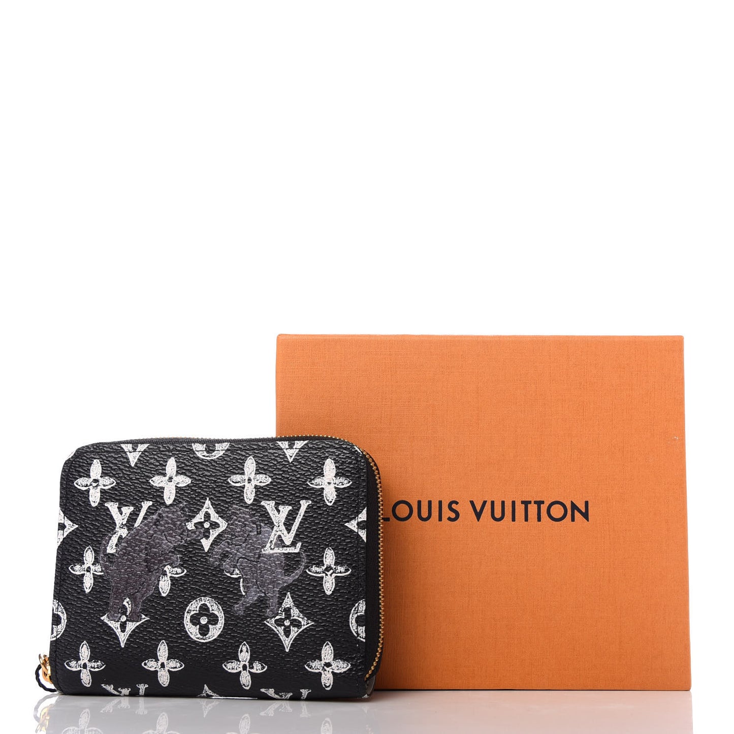Catogram Zippy Coin Purse Black