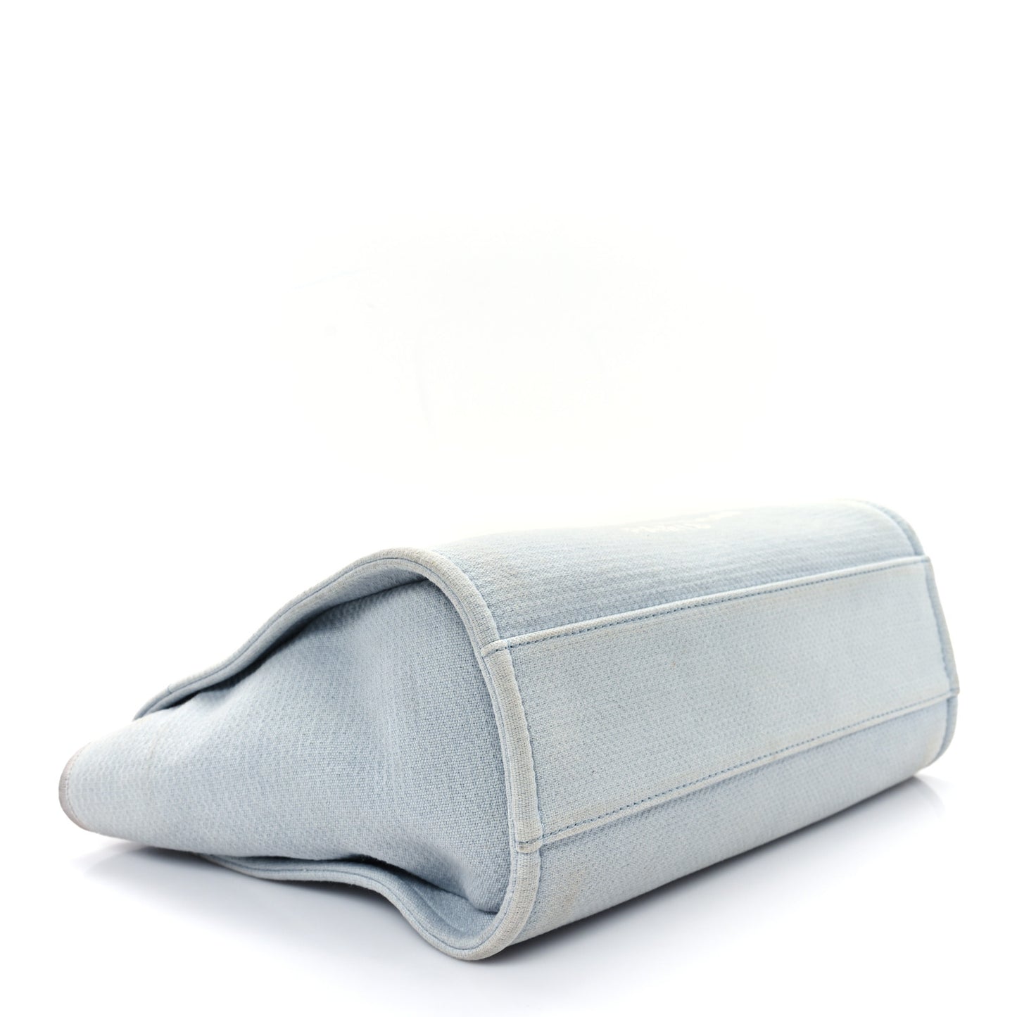 Mixed Fibers Small Deauville Tote Light Blue