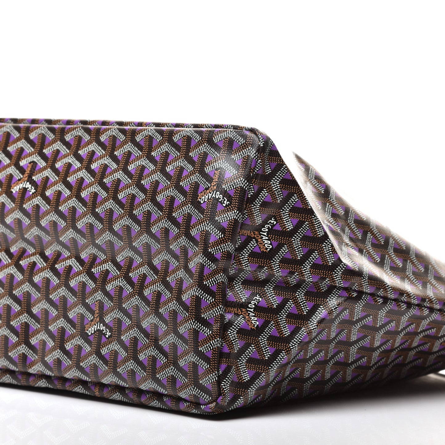 Goyardine Saint Louis Claire Voie PM Black Violet