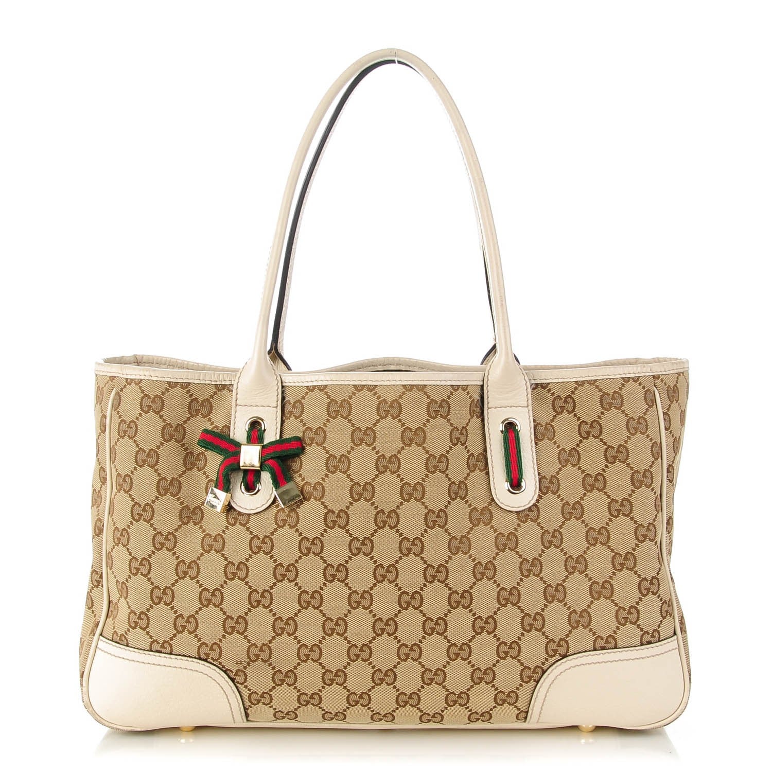 Gucci Monogram Medium Princy Tote Off White 1 of 15