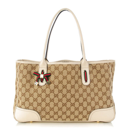 Gucci Monogram Medium Princy Tote Off White 1 of 15