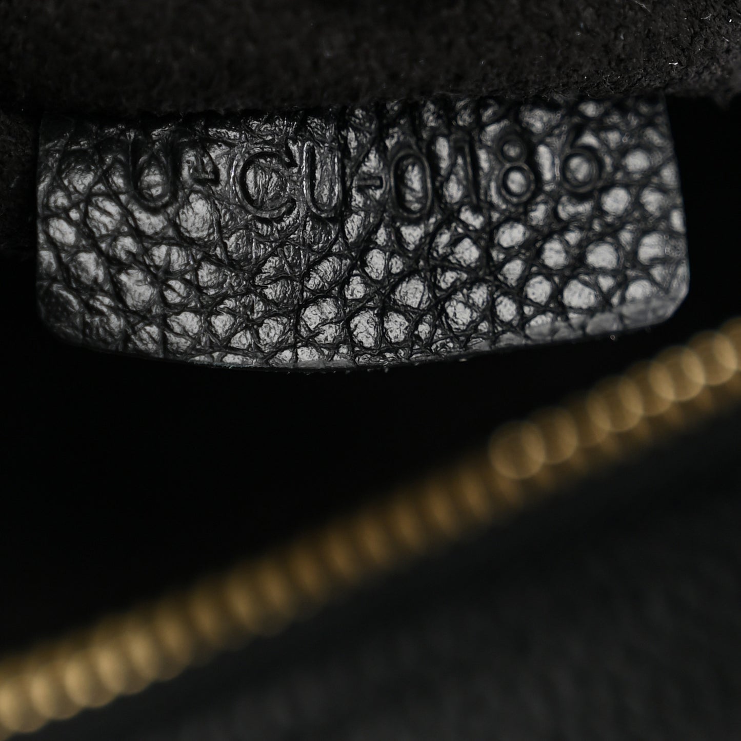 Soft Grained Calfskin Small Belt Cabas Phantom Black