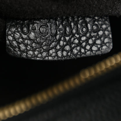 Celine Soft Grained Calfskin Small Belt Cabas Phantom Black 7 of 10