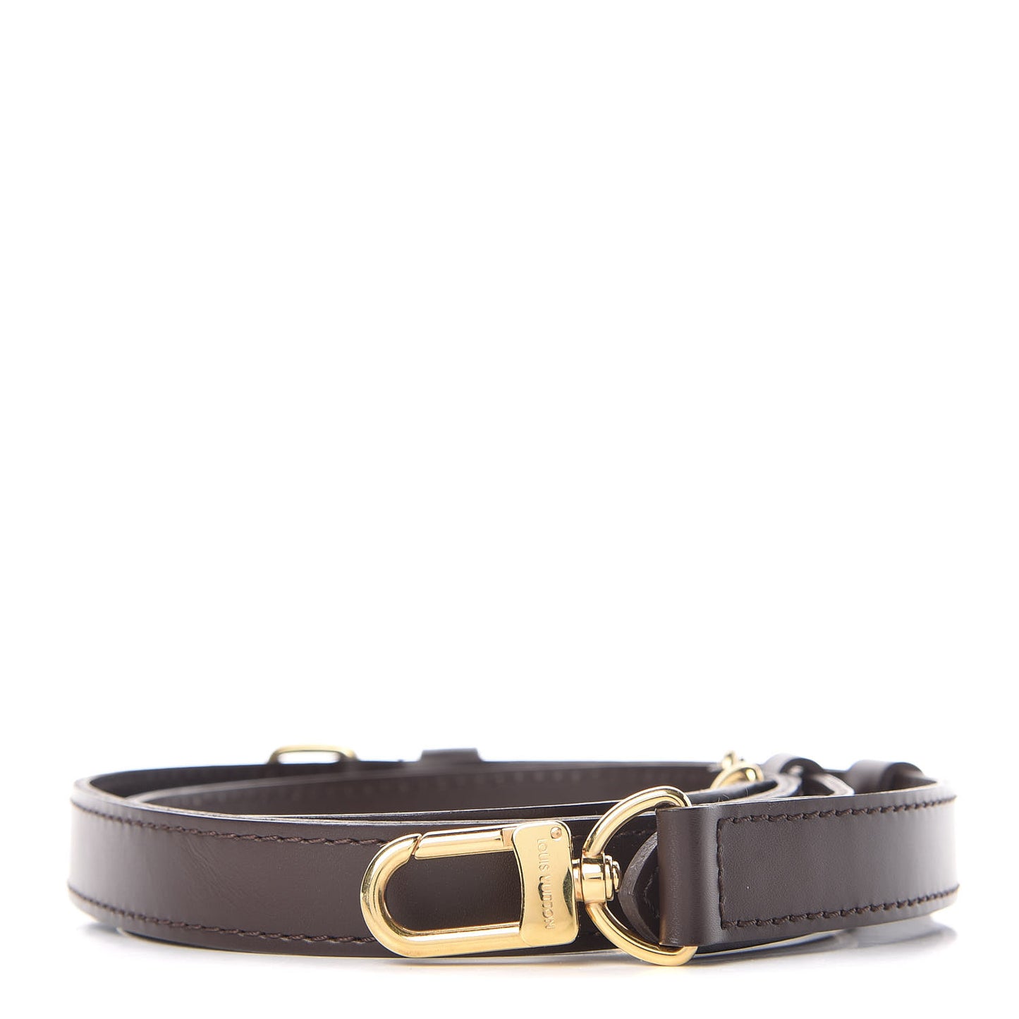 Calfskin Adjustable Speedy Bandouliere Shoulder Strap Brown