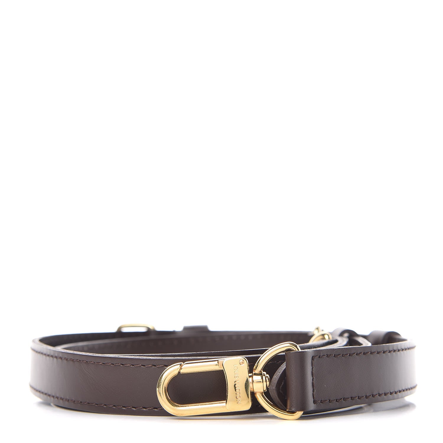 Louis Vuitton Calfskin Adjustable Speedy Bandouliere Shoulder Strap Brown 1 of 2