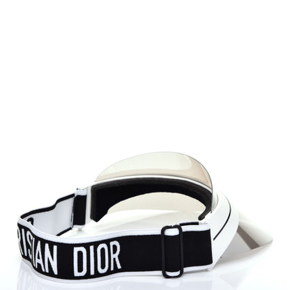 Christian Dior Mirrored DiorClub1 Sun Visor Silver 5 of 8