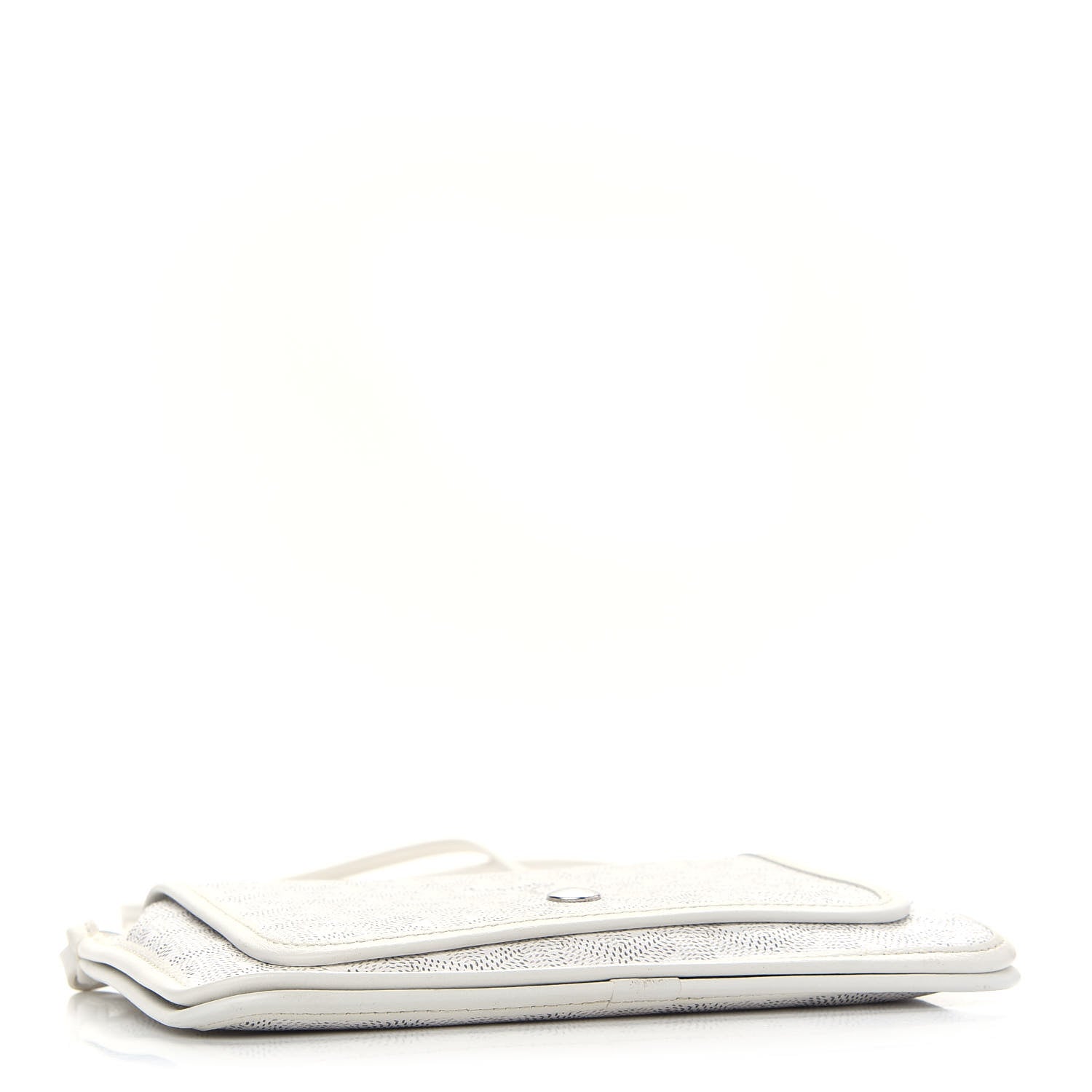 Goyard Goyardine Plumet Wallet Clutch White 4 of 9