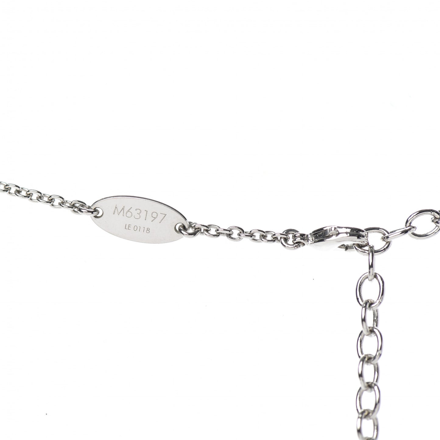 Metal Essential V Supple Necklace Silver
