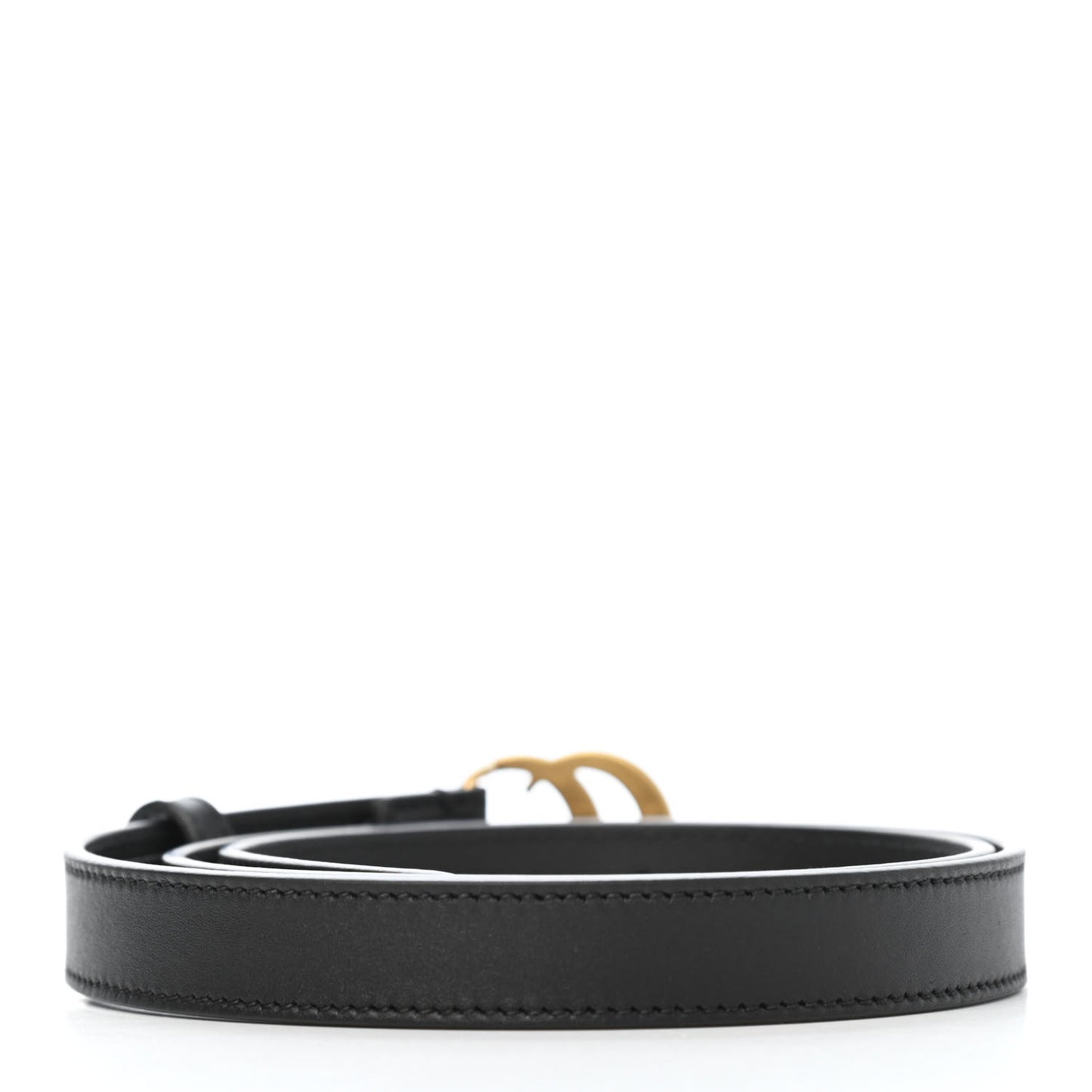 Calfskin Double G 20mm Belt 85 34 Black