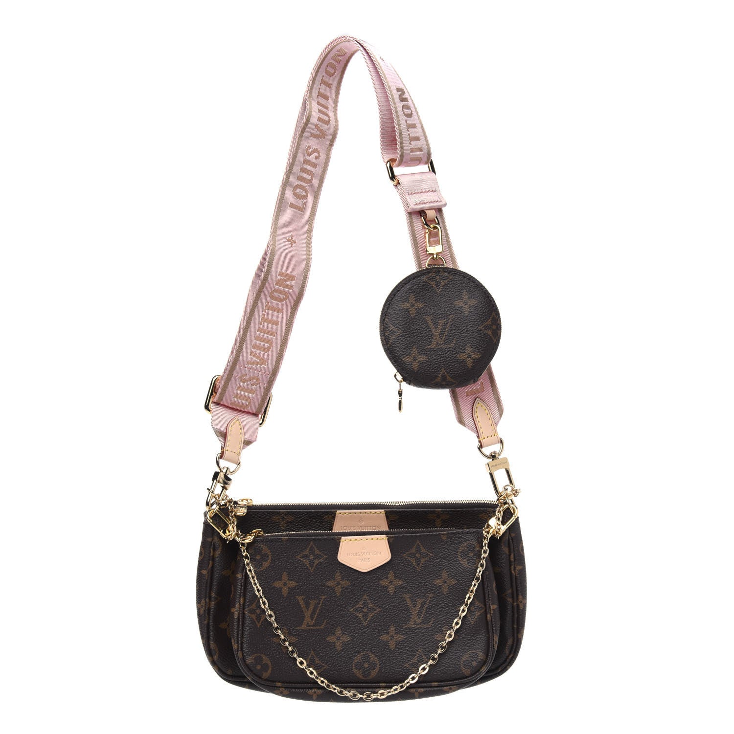 Louis Vuitton Monogram Multi Pochette Accessories Rose Clair 1 of 4