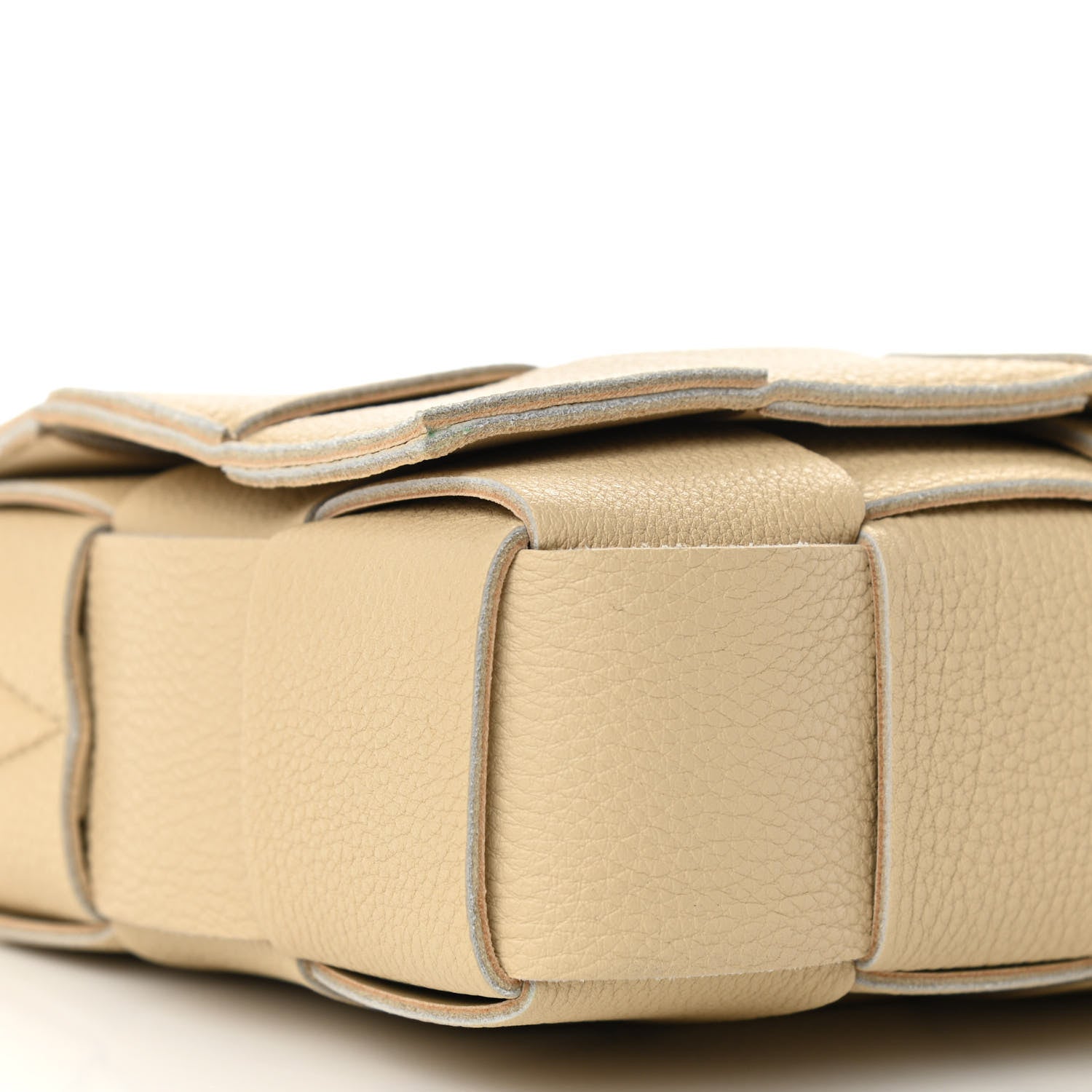 Bottega Veneta Calfskin Maxi Intreccio Cassette Bag Porridge 8 of 9