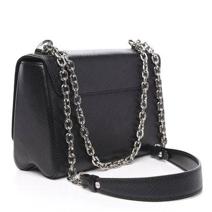 Louis Vuitton Epi Twist Shoulder Bag MM Black 3 of 11