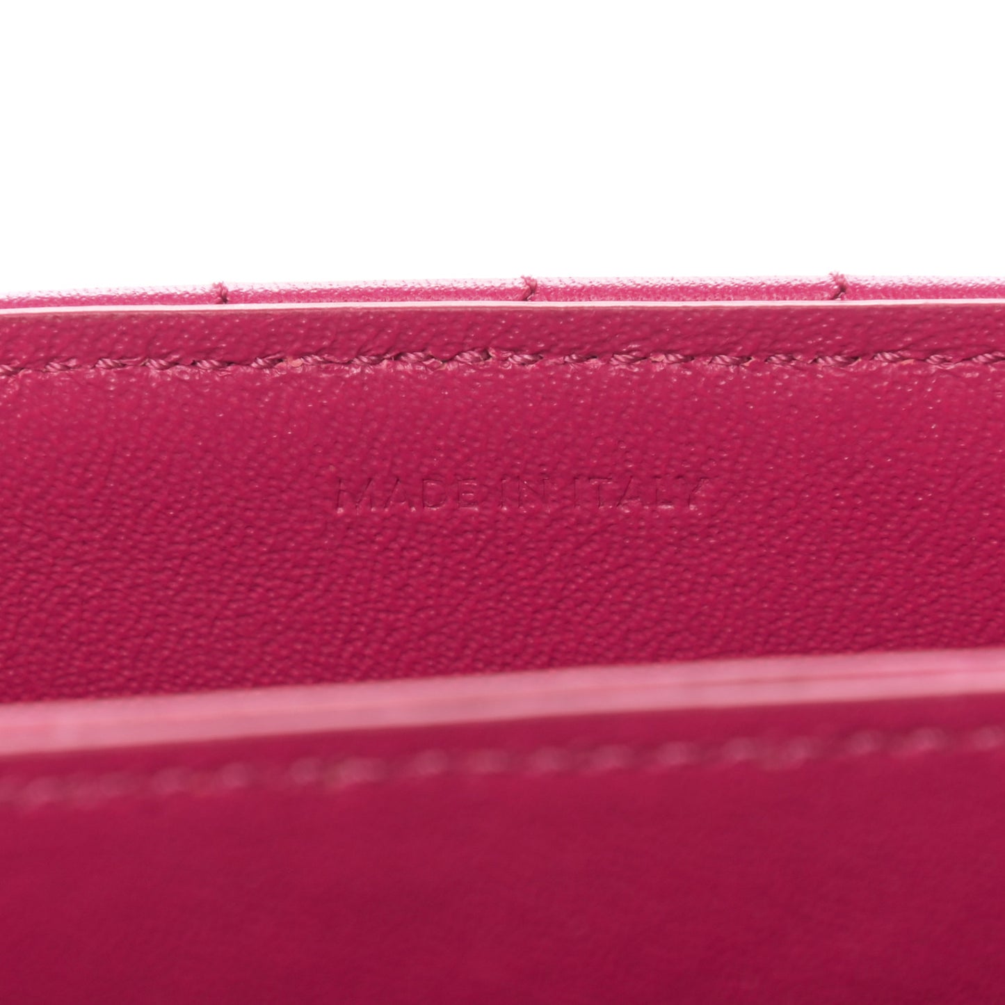 Calfskin Quilted Small C Bag Pink