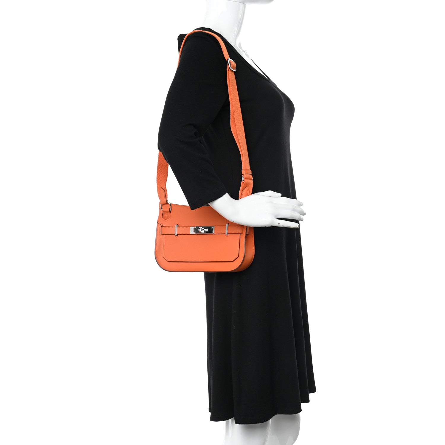 Hermes Swift Mini Jypsiere Orange 2 of 11
